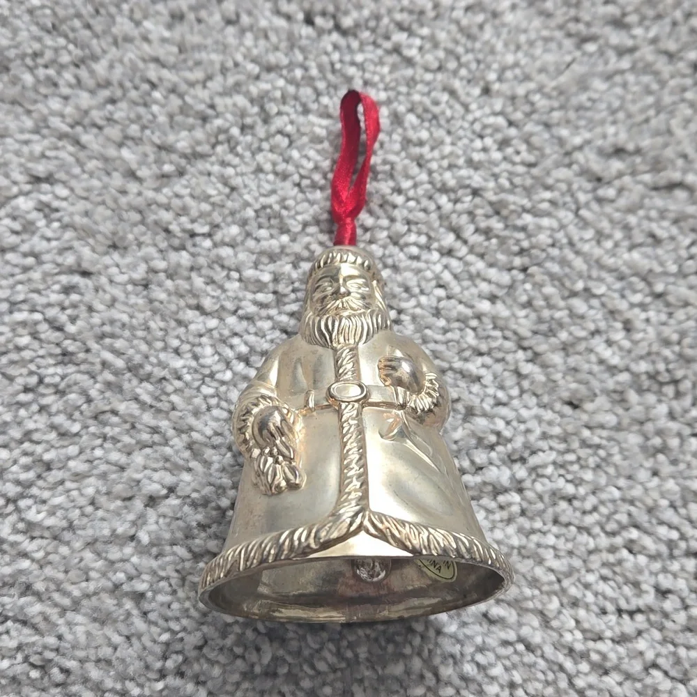 Vintage Santa Claus Bell Ornament - Picture 3 of 4